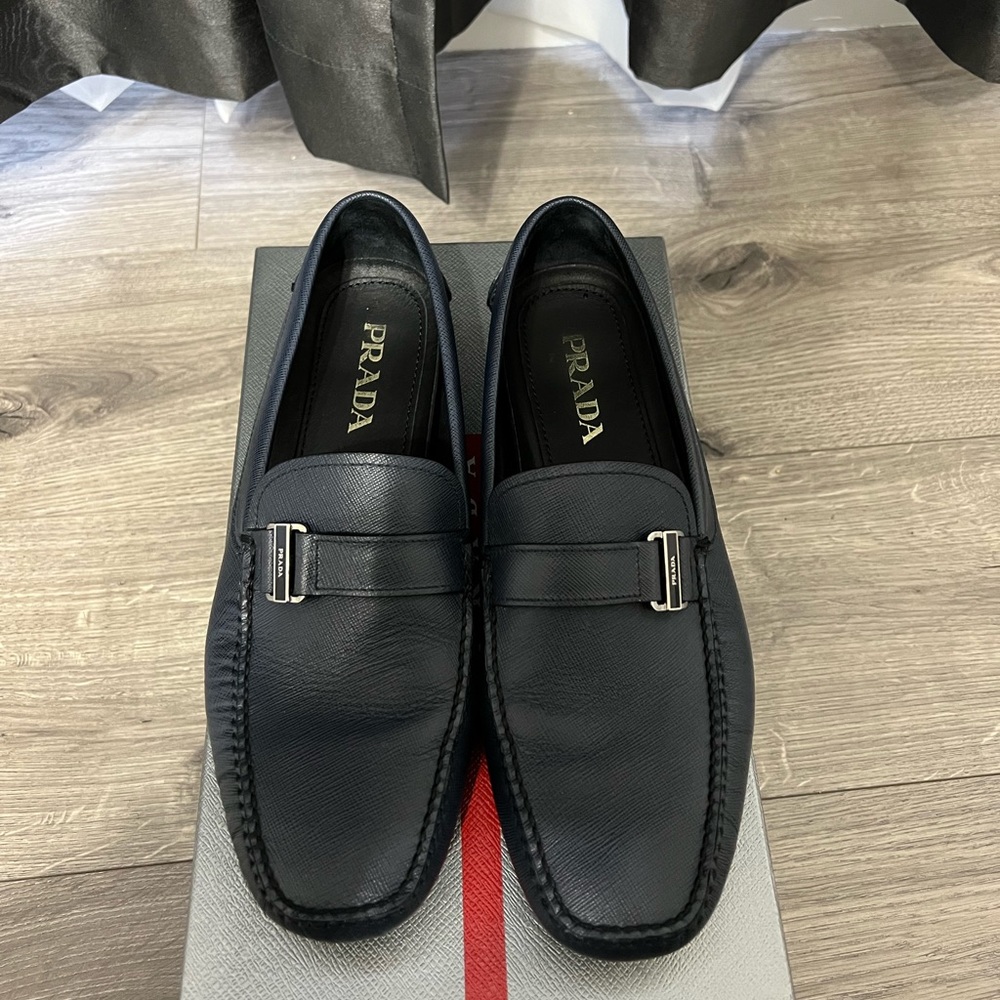 Selling my Prada loafers . Barely worn in a great condition